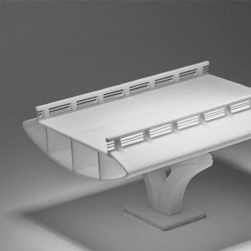 Elemento architettonico riprodotto tramite stampa 3D